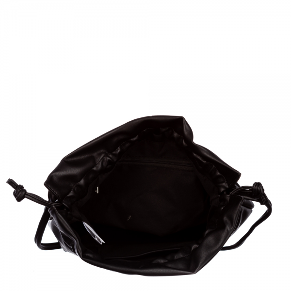 Γυναικεία τσάντα Lolia μαύρη, 5 - Kalapod.gr